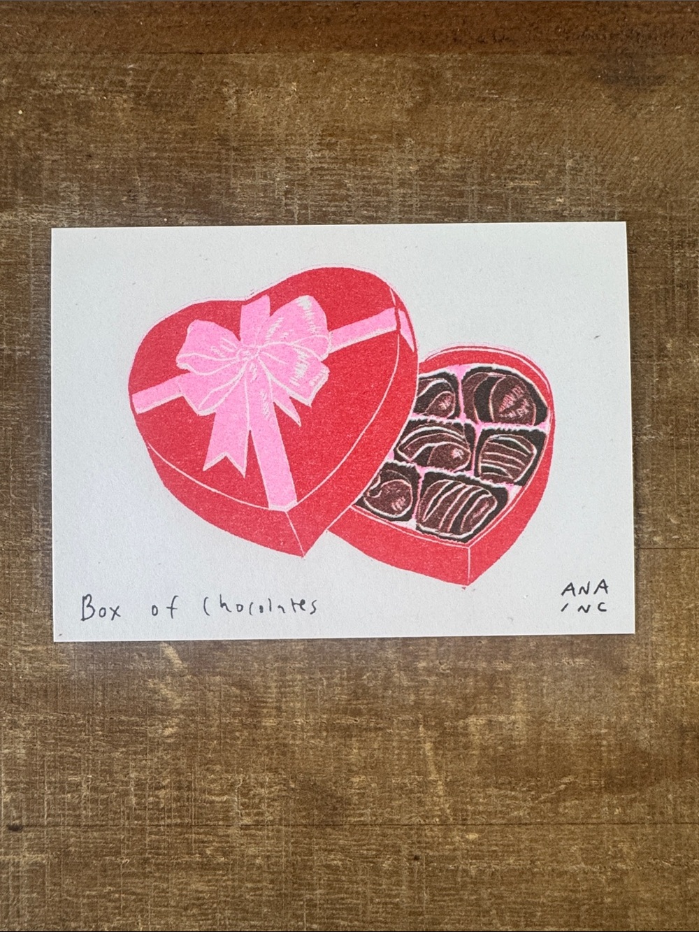 Inciardi - Box Of Chocolates - Mini Print